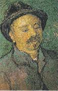 Vincent Van Gogh Portrait of a one eyed man Spain oil painting artist